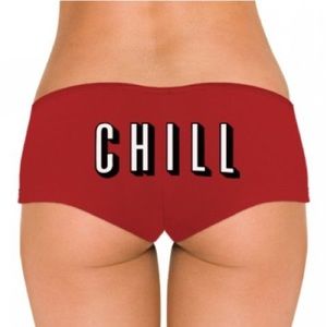chill booty shorts size S-Xl